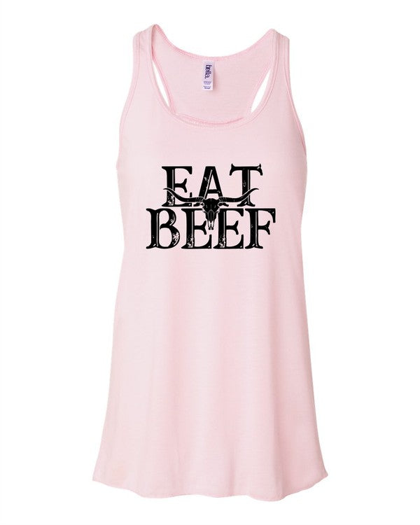 Eat Beef Graphic Tank