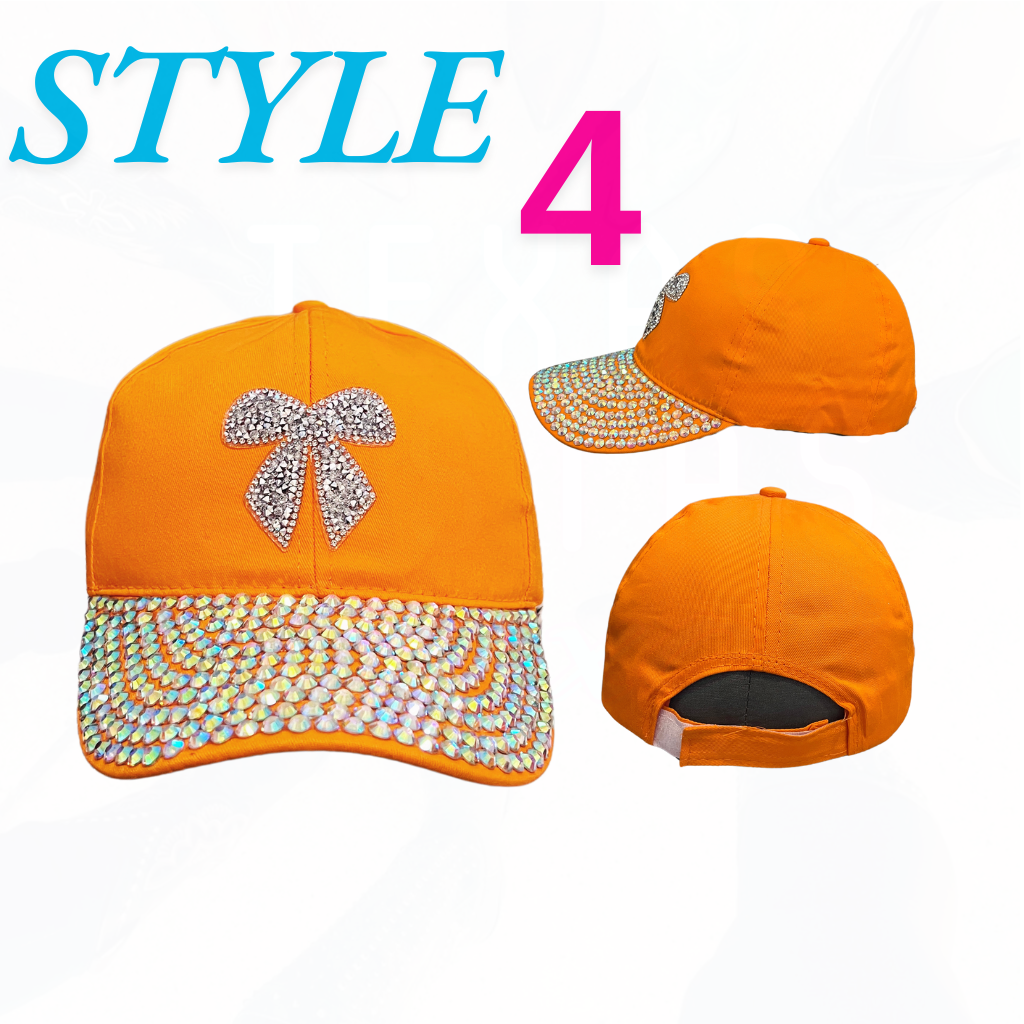 Texas Sistas Bling Bow Hats