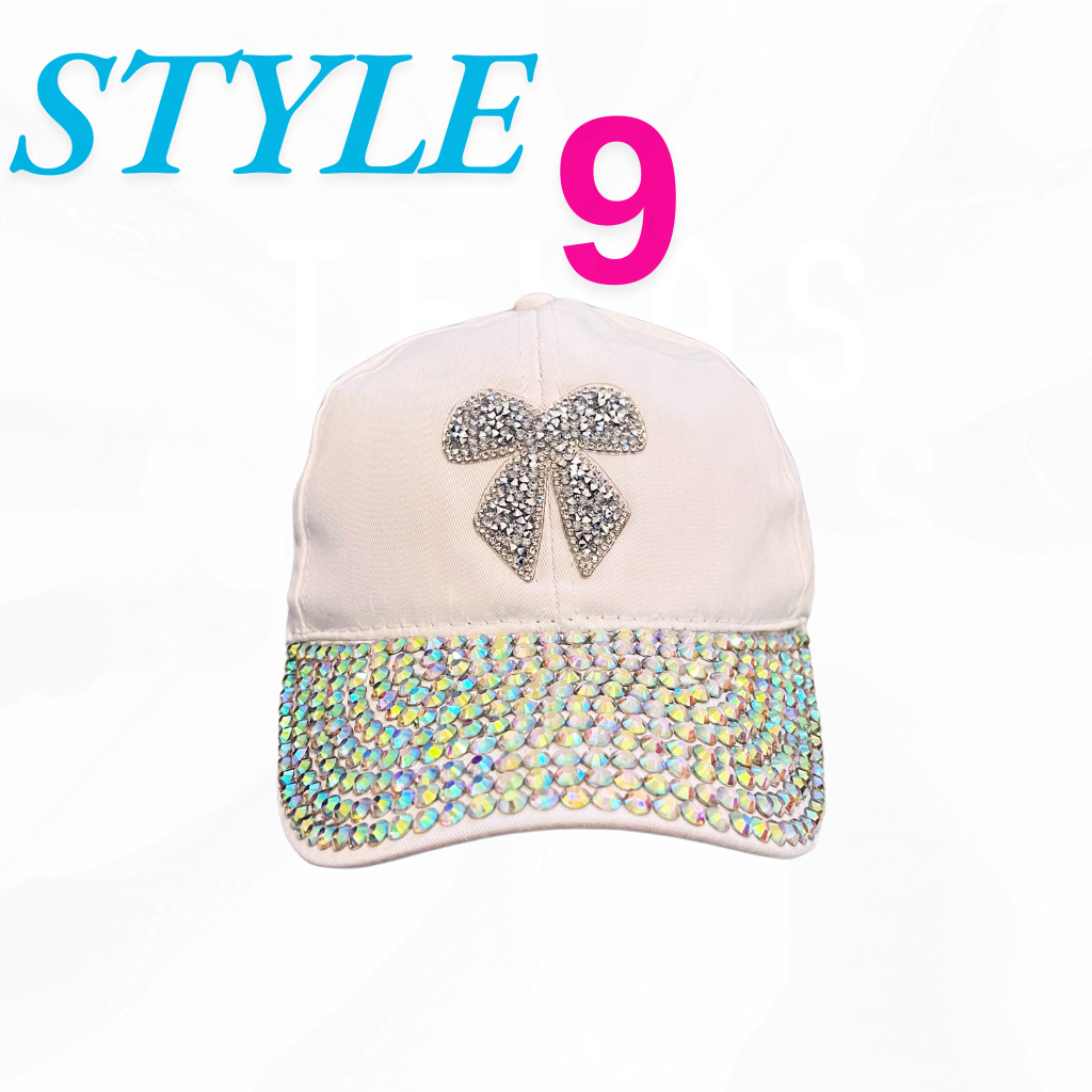 Texas Sistas Bling Bow Hats