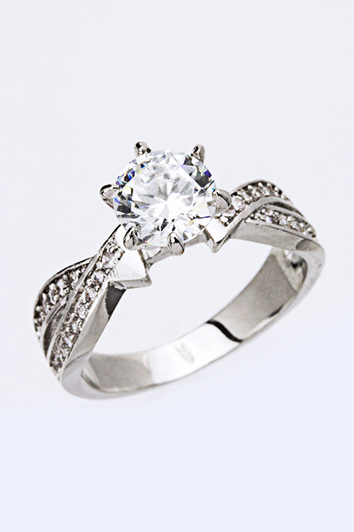 CZ Engagement Ring