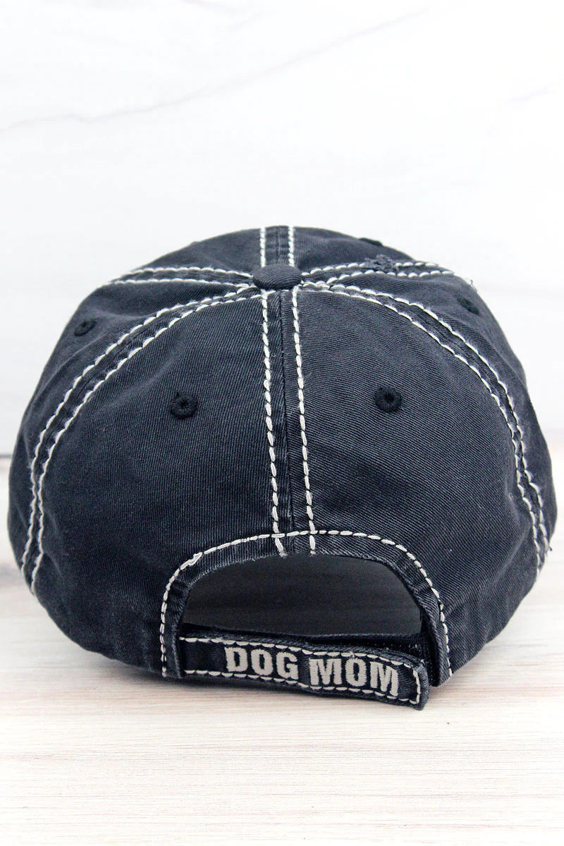 World BEST DOG MOM Hat - Black or Stone