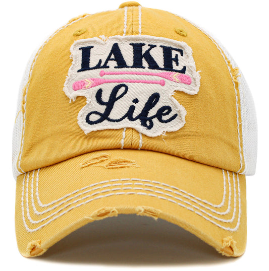 Lake Life Hat - Gold