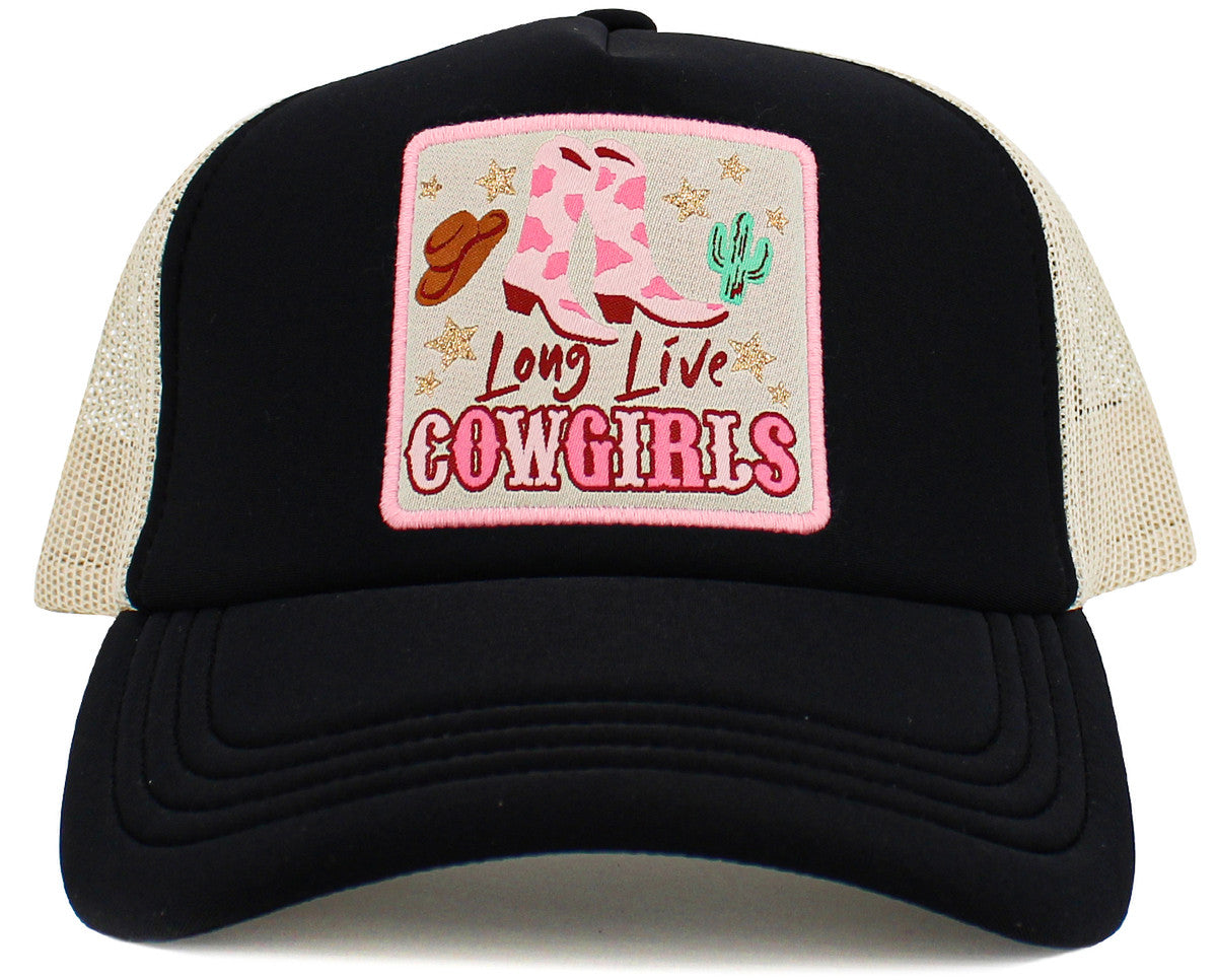 Long Live COWGIRLS Trucker Hat