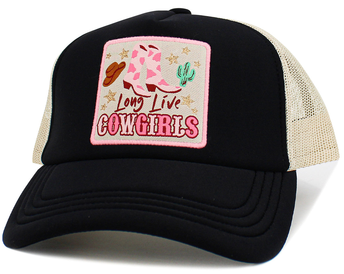 Long Live COWGIRLS Trucker Hat