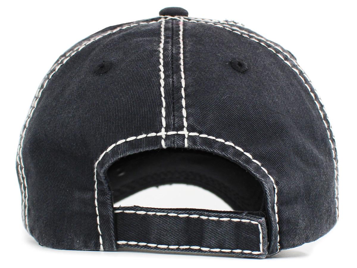 On Cloud Wine Distressed Hat