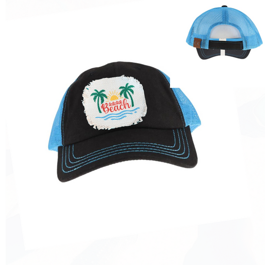 Beach Patch Trucker Hat