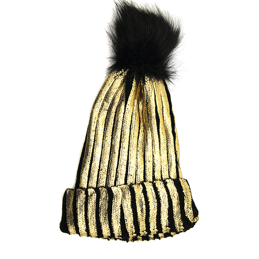 Goldie Love Pom Beanie